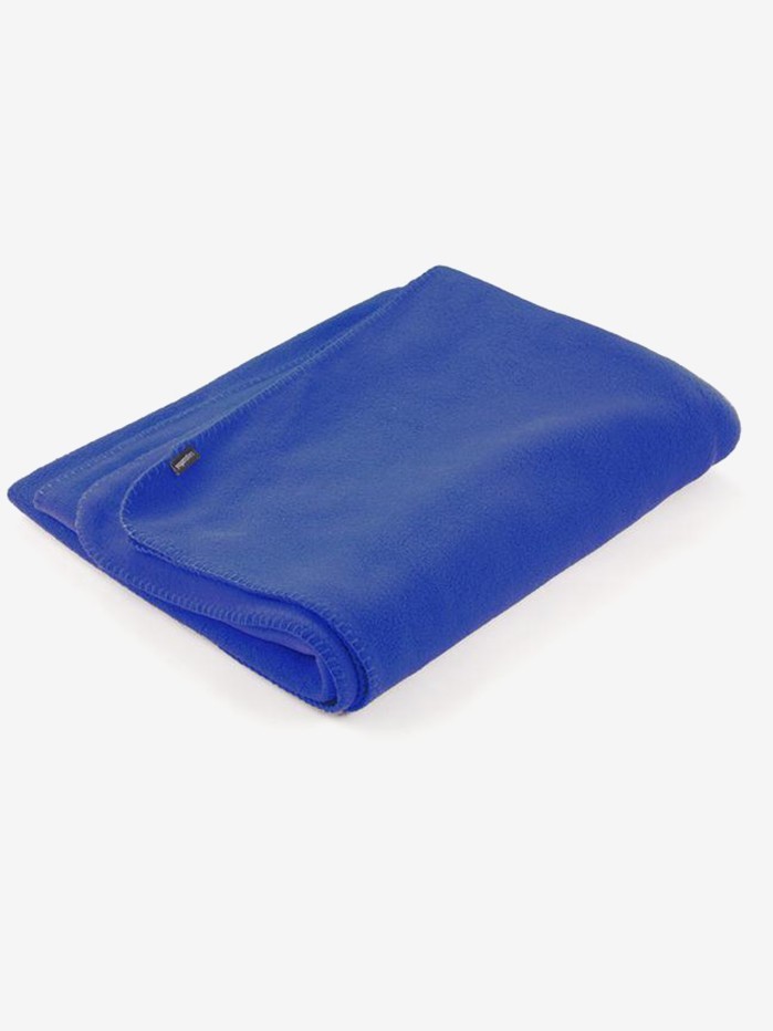 Fleece Yogadecke royal blue