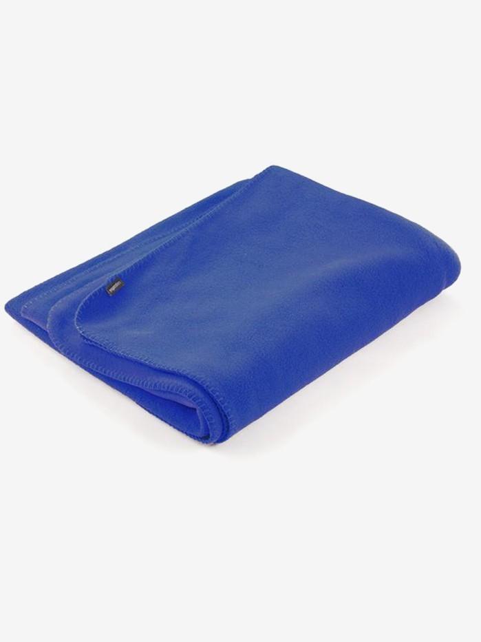 Fleece Yogadecke royal blue