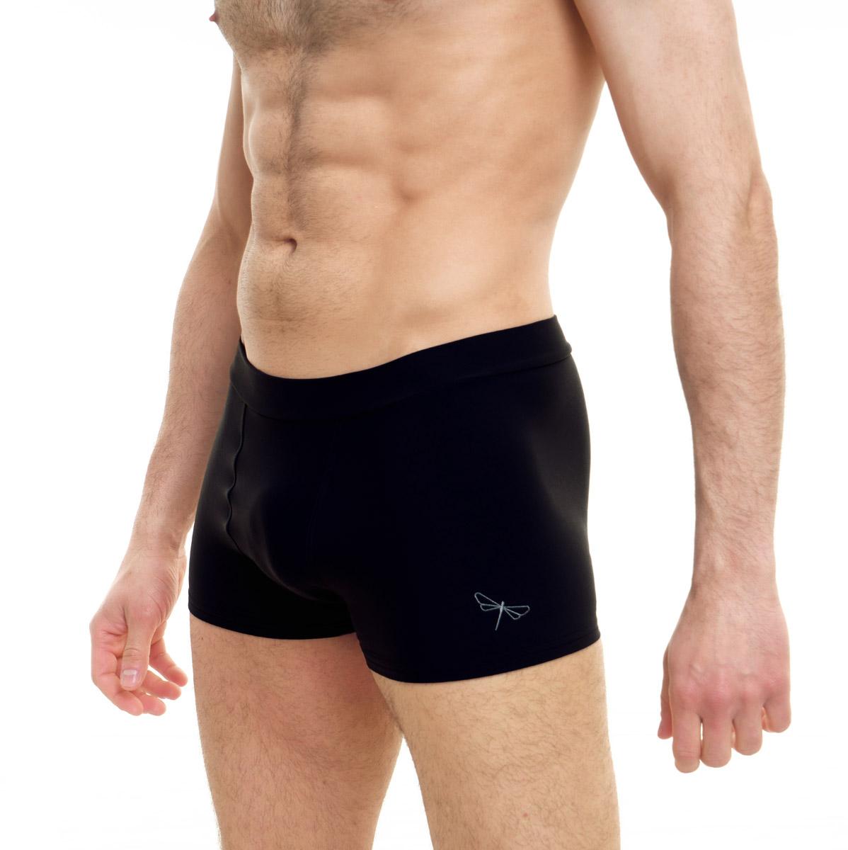 Mike - Fitness Boxer Shorts, schwarz