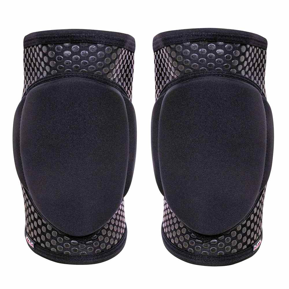 Grippy Knieschtzer, Sleek, schwarz