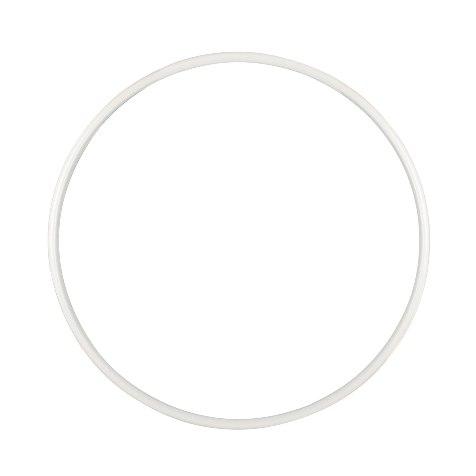 0 Punkt Aerial Hoop - weiss sparkle