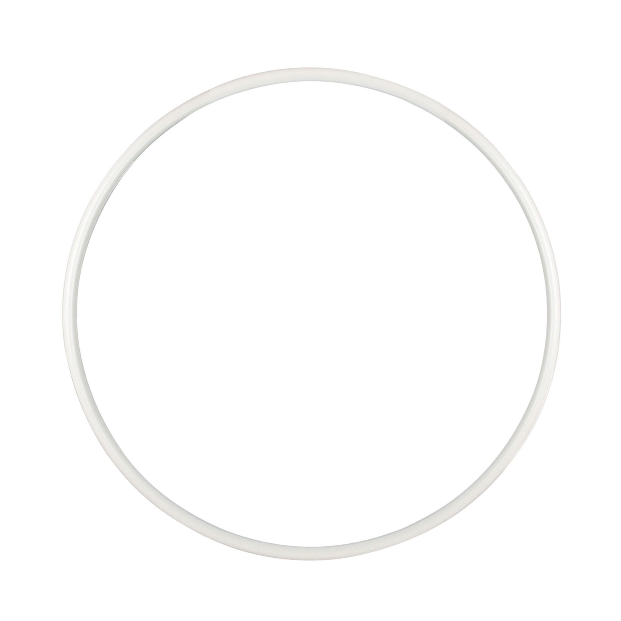 0 Punkt Aerial Hoop - weiss sparkle