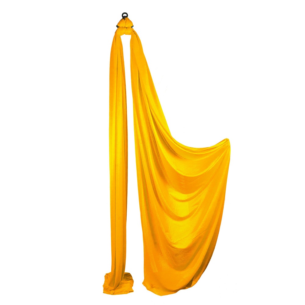 Vertikaltuch Goldgelb