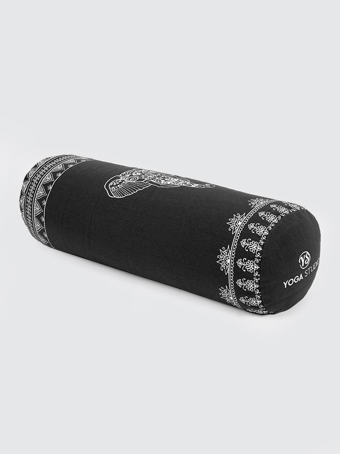 Organic Buckwheat Designed Yoga Bolster, graphit grau