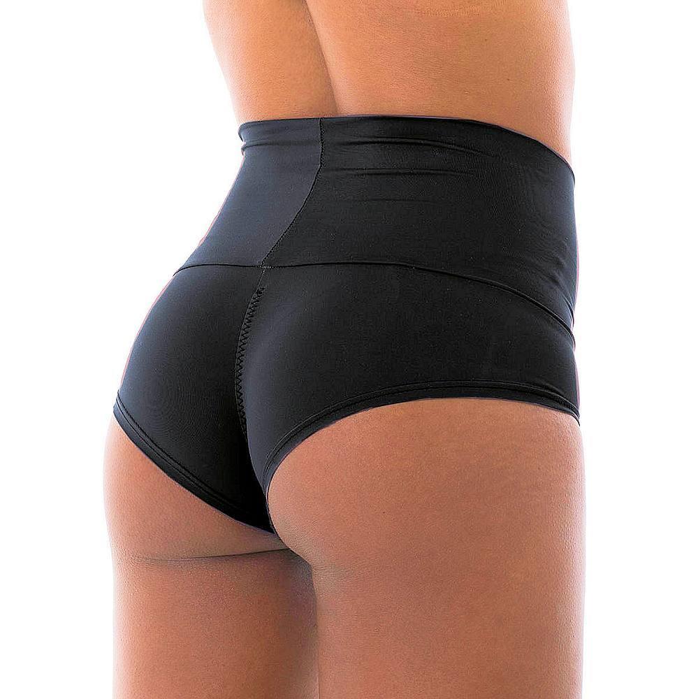 High-Low Shorts Schwarz