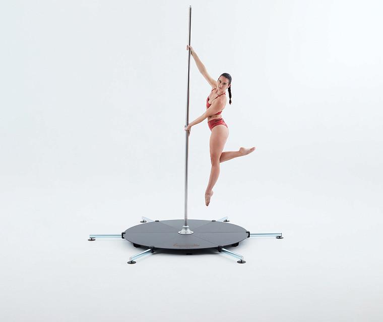 Lupit Pole Stage Long Legs Stainless Steel 45 mm