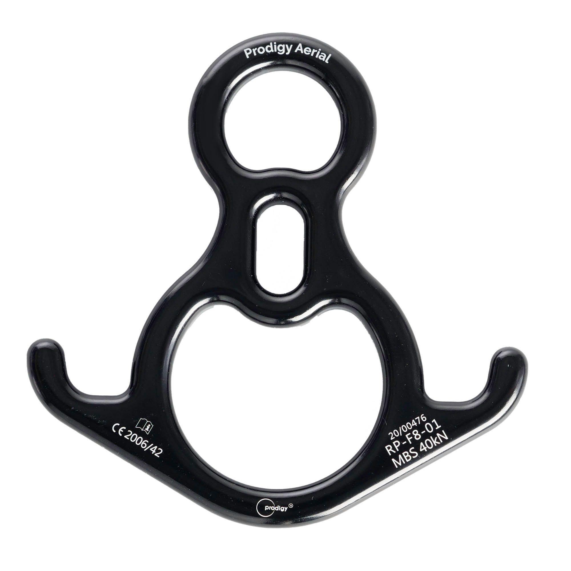 Aufhngevorrichtung Figure 8 fr Vertikaltcher Schwarz