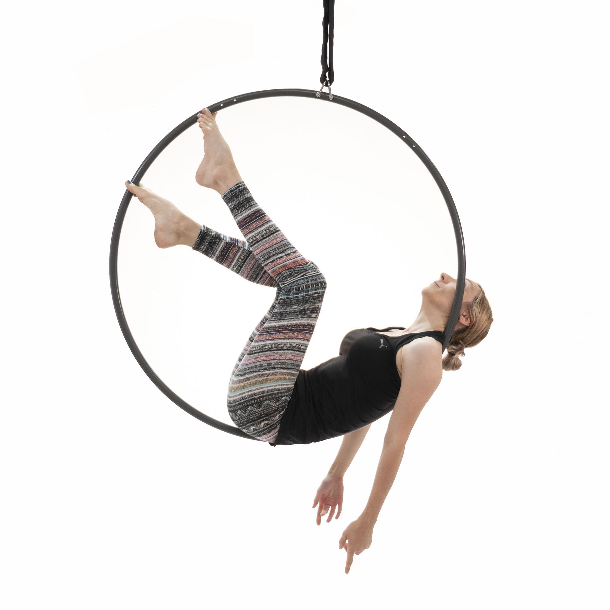 Multi-Point Shackle Aerial Hoop - grau