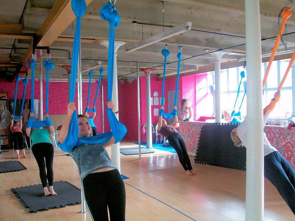Aerial Yogatuch (Hngematte) 6m Salbeigrn