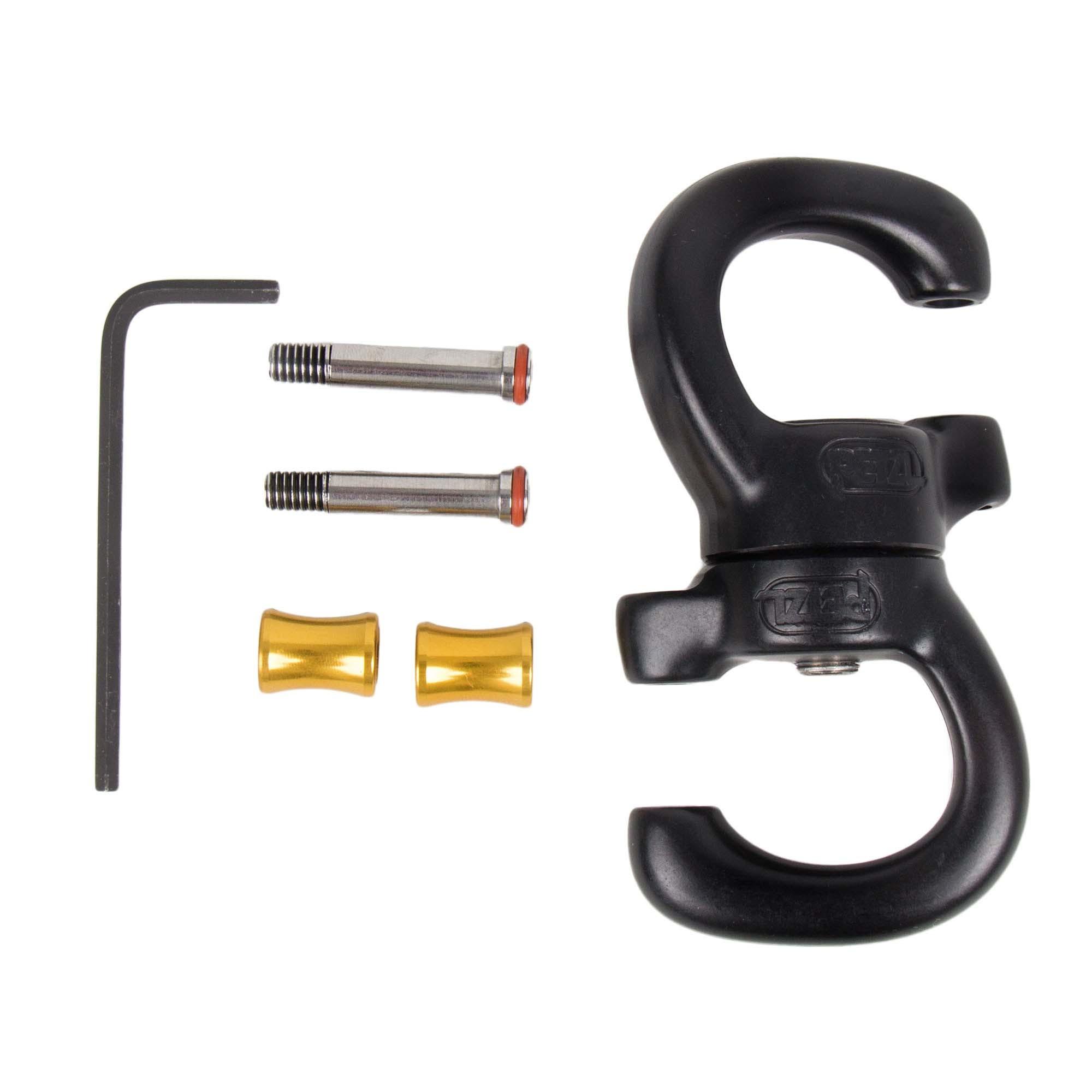 Offener Kugellager Wirbel - Petzl (schwarz)