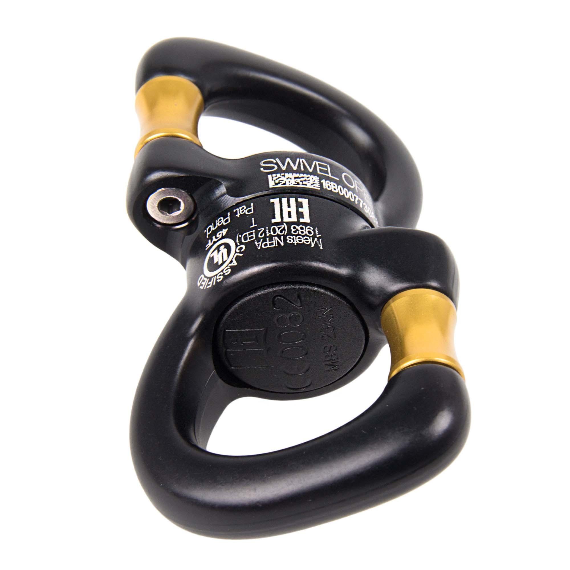 Offener Kugellager Wirbel - Petzl (schwarz)