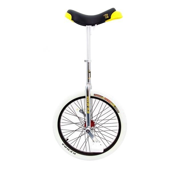 Einrad Professional Freestyle 20" Chrom/Weiss