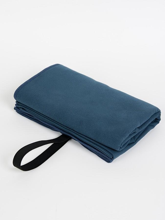 Extra grosses schnelltrocknendes Mikrofasertuch, blau