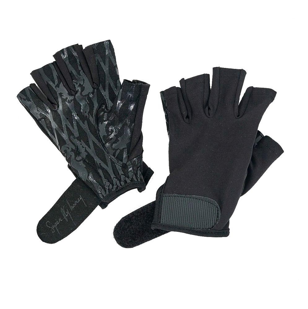Sticky Flex Fishnet Handschuhe, Schwarz