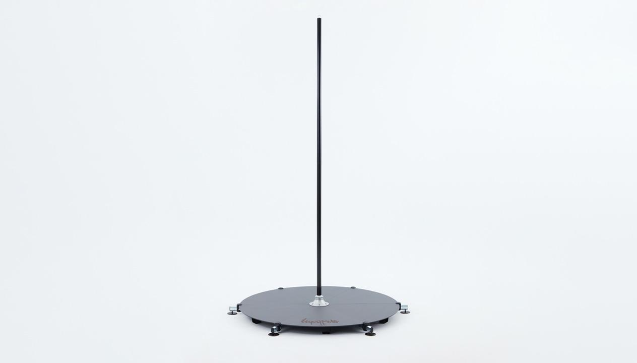 Lupit Pole Stage Short Legs Schwarz 45 mm