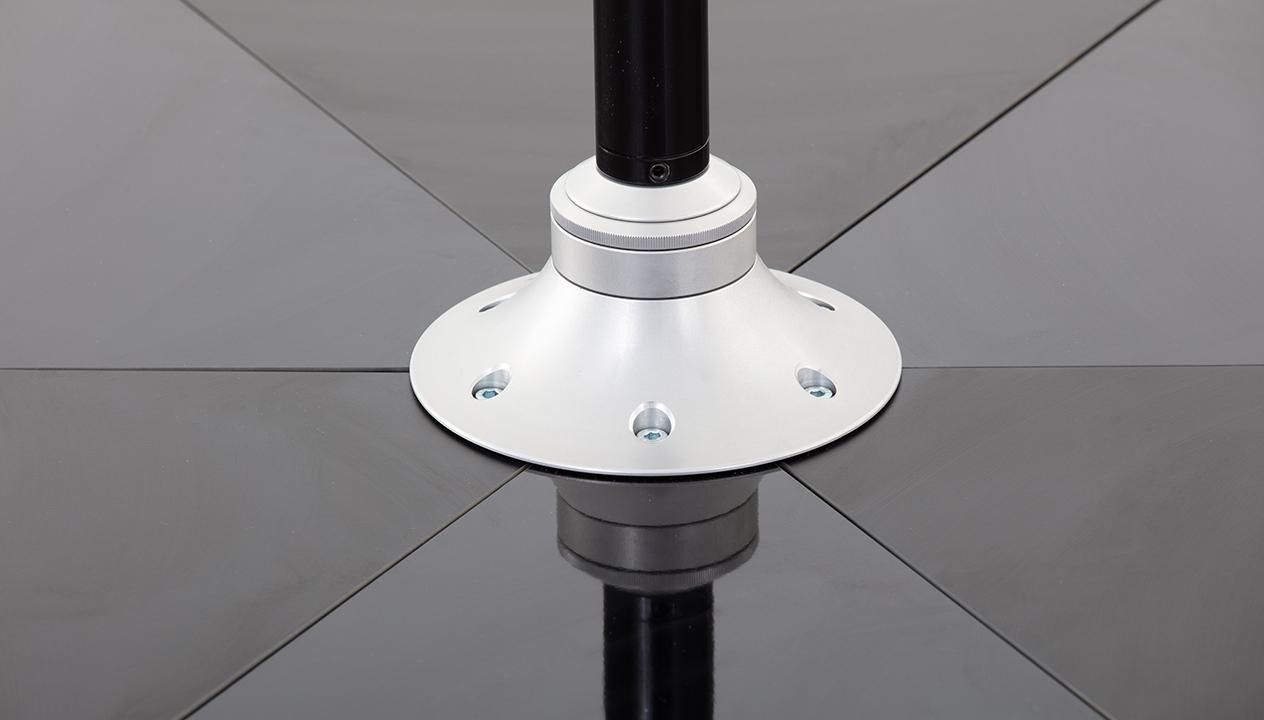 Lupit Pole Stage Short Legs Schwarz 45mm mit Transporttaschen