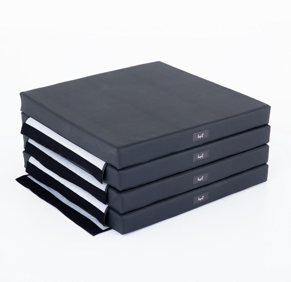 Lupit Crash Mat Square "Standard", Schwarz