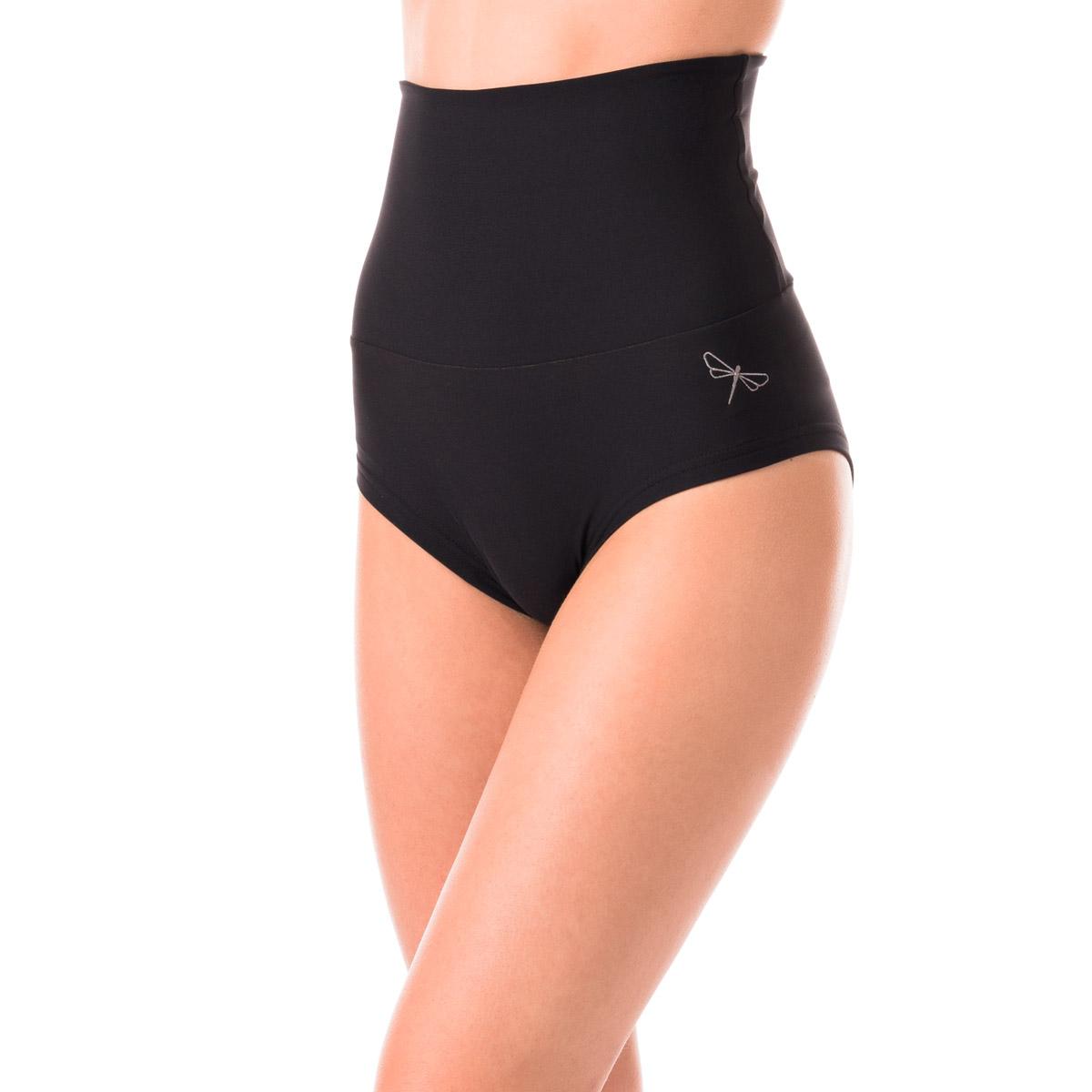 Hoch taillierte Shorts Betty, Schwarz