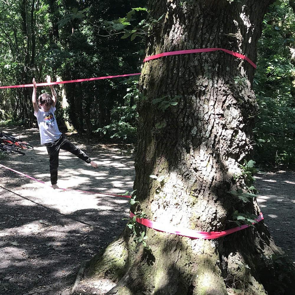 Barefoot Slackline 18m grn