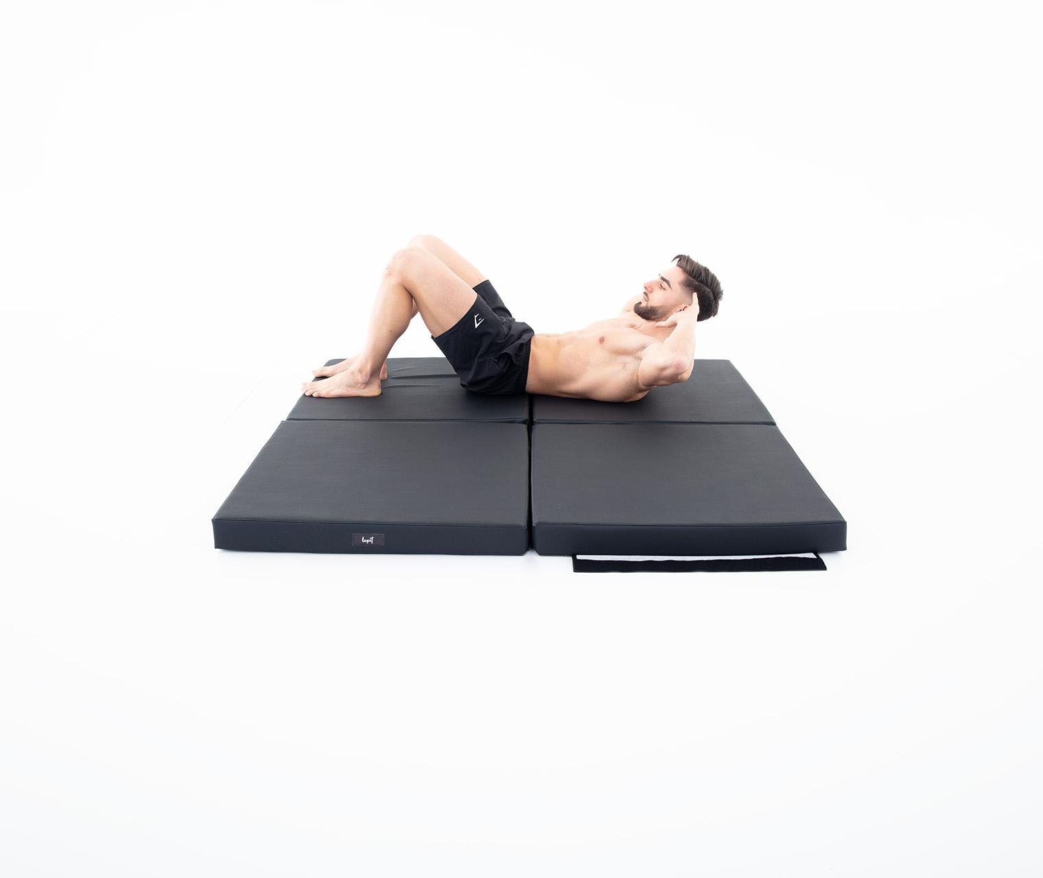 Lupit Crash Mat Square "Standard", Schwarz