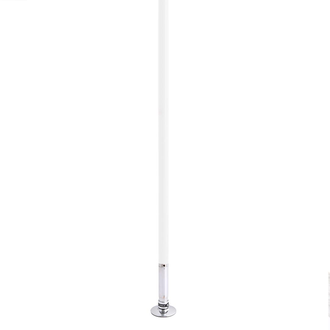 X-Pole Competition Studio Pole Pulverbeschichtet Weiss 45mm