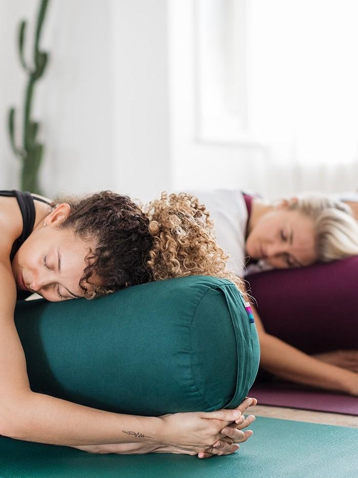 Yogamatters Polster navy blau