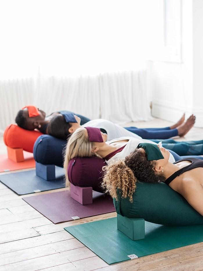 Yogamatters Polster navy blau