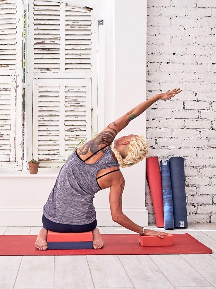 Yogamatters Yogablock royal blau