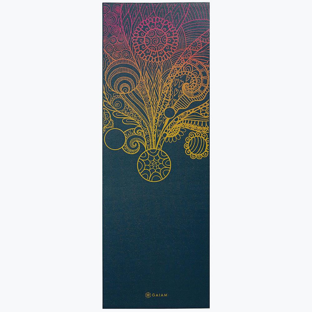 Gaiam Vivid Zest Yoga Mat (4mm)