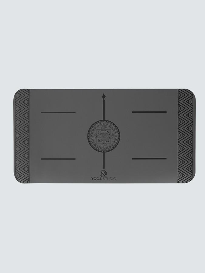 Yoga Studio The Grip Pad Mini Mat, Mandala, grau
