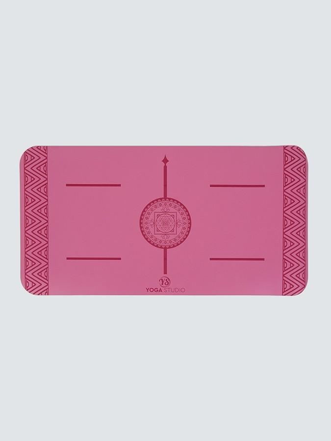 Yoga Studio The Grip Pad Mini Mat, Mandala, pink