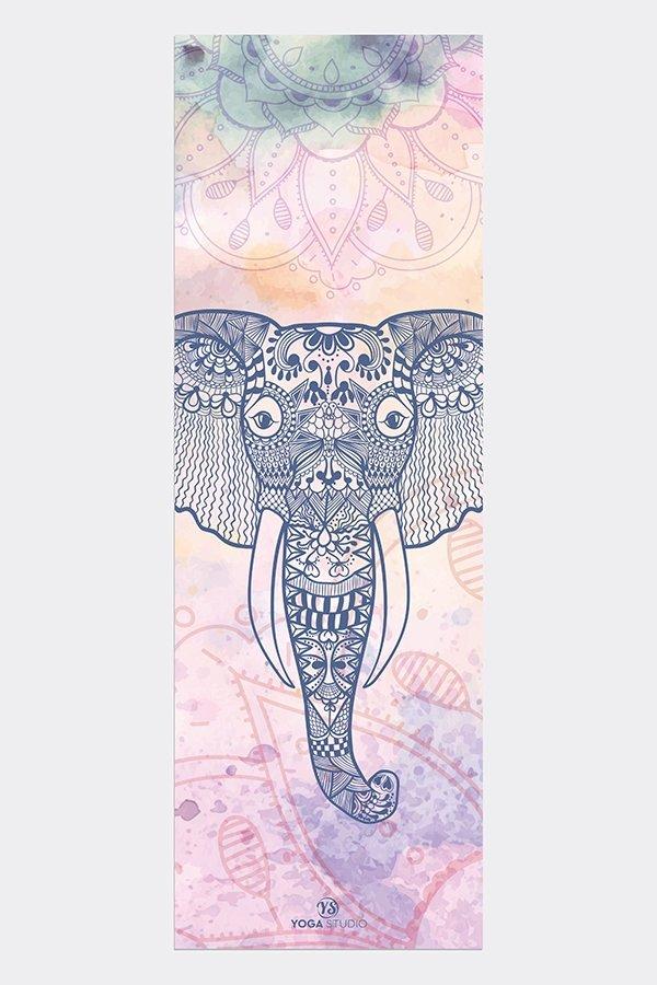 Vegan Mikrofaser Yoga Matte, Elephant