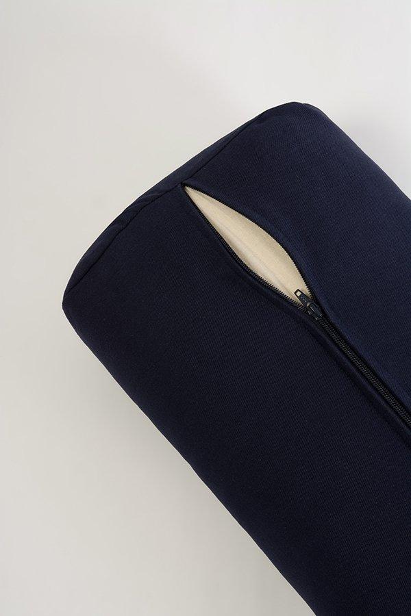 Rechteckiges Lightweight Polster, navy blau