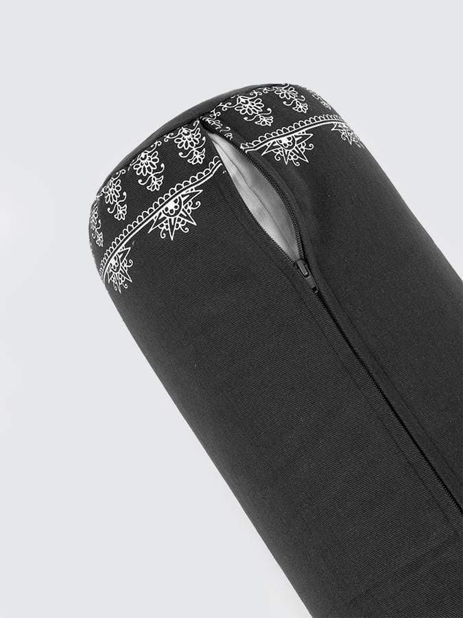 Organic Buckwheat Designed Yoga Bolster, graphit grau