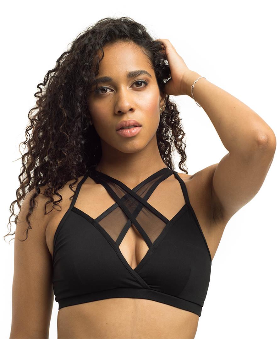 X Front Top Schwarz