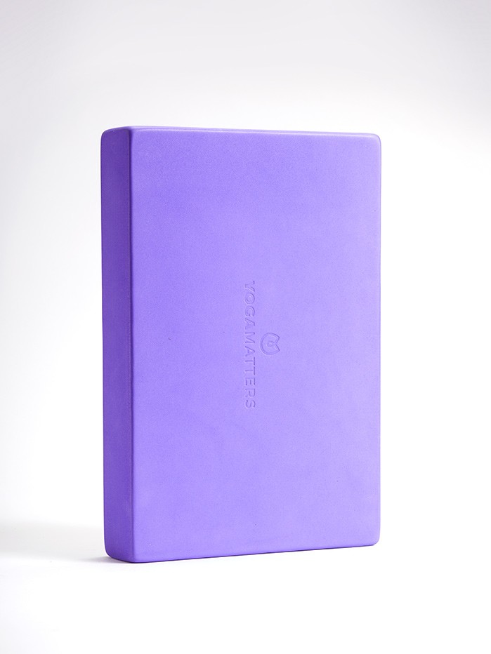 Yogamatters Yogablock violett