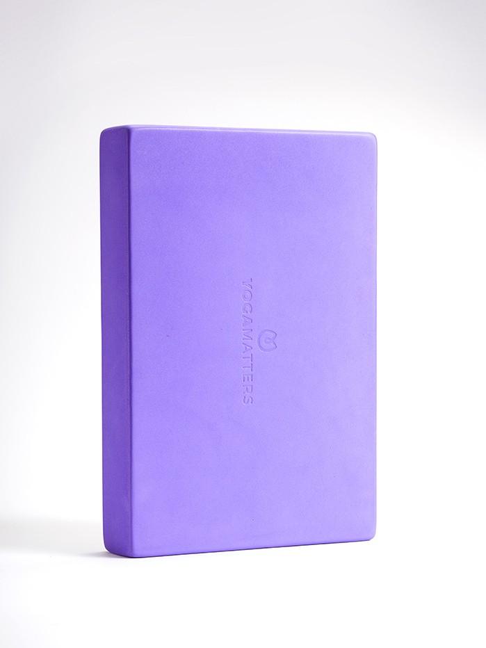 Yogamatters Yogablock violett