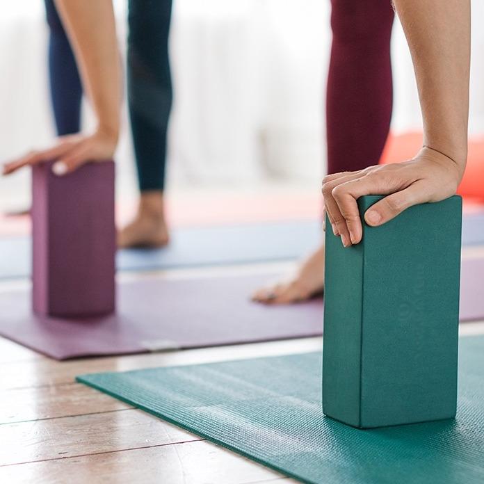 Yogablcke und Bricks