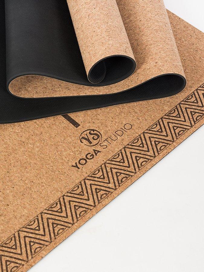 Yoga Studio Alignment Cork Yoga Mat