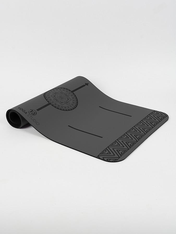Yoga Studio The Grip Pad Mini Mat, Mandala, grau