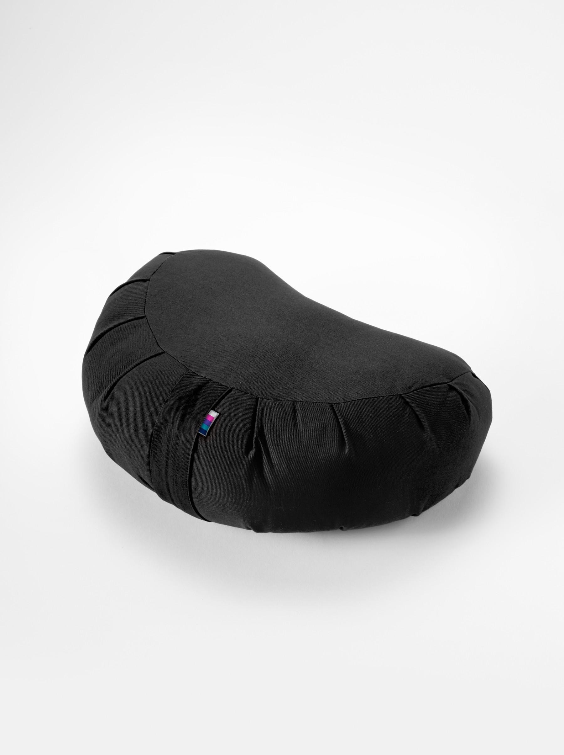 Crescent Meditationskissen, schwarz