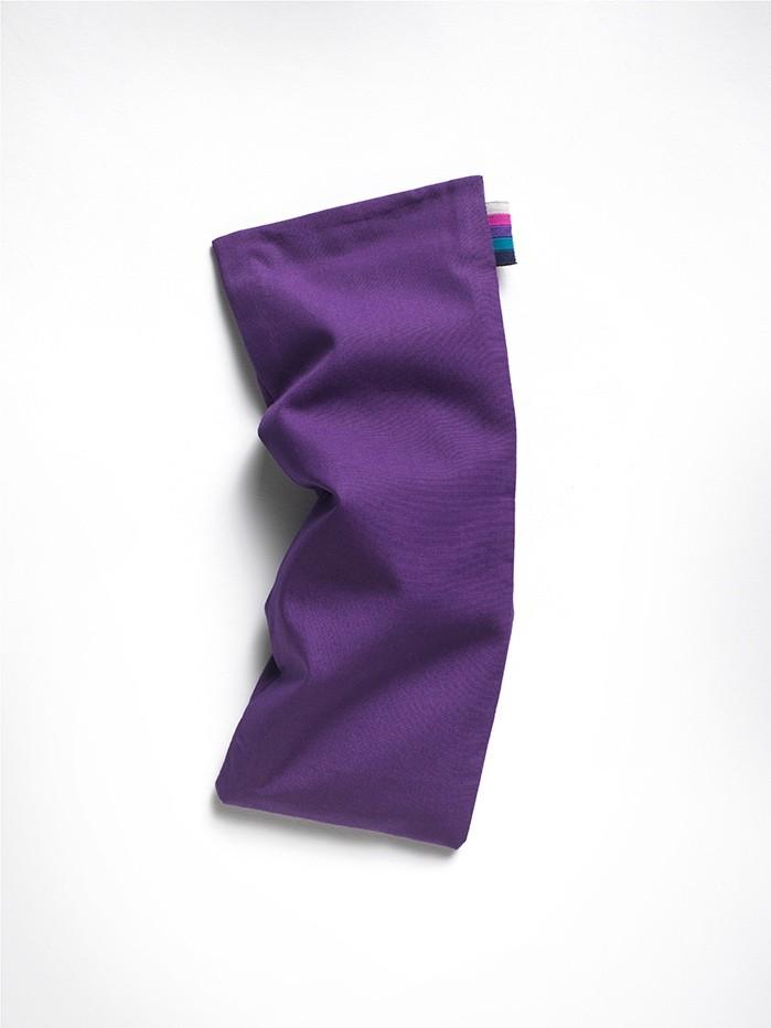 Organic Baumwoll-Augenkissen violett