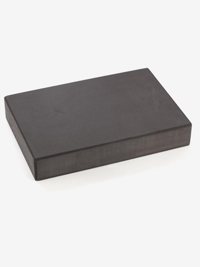 Yogamatters Yogablock charcoal schwarz