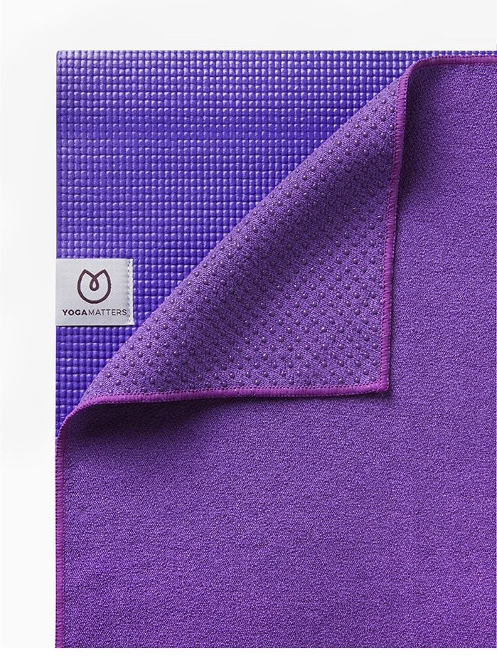The Grippy Yogatuch violett
